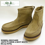 bZJV JV lC u[c Y RUSSELL MOCCASIN KNOCK A BOUT BOOTS XG[h mbNAoEg TAN 